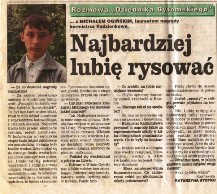 Dziennik Bytomski - rozmowa z Michaem Ogiskim