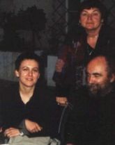 Olga Tokarczuk i Michał Boguski