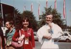 1979 pierwsza wizyta Papieża w Krakowie - matka pracuje jako tłumaczką
Księdza Konrada Hejmo
